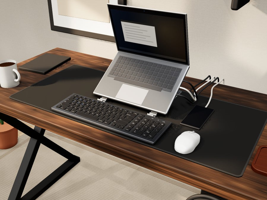Desk mat XXL — Close-up · our own photo