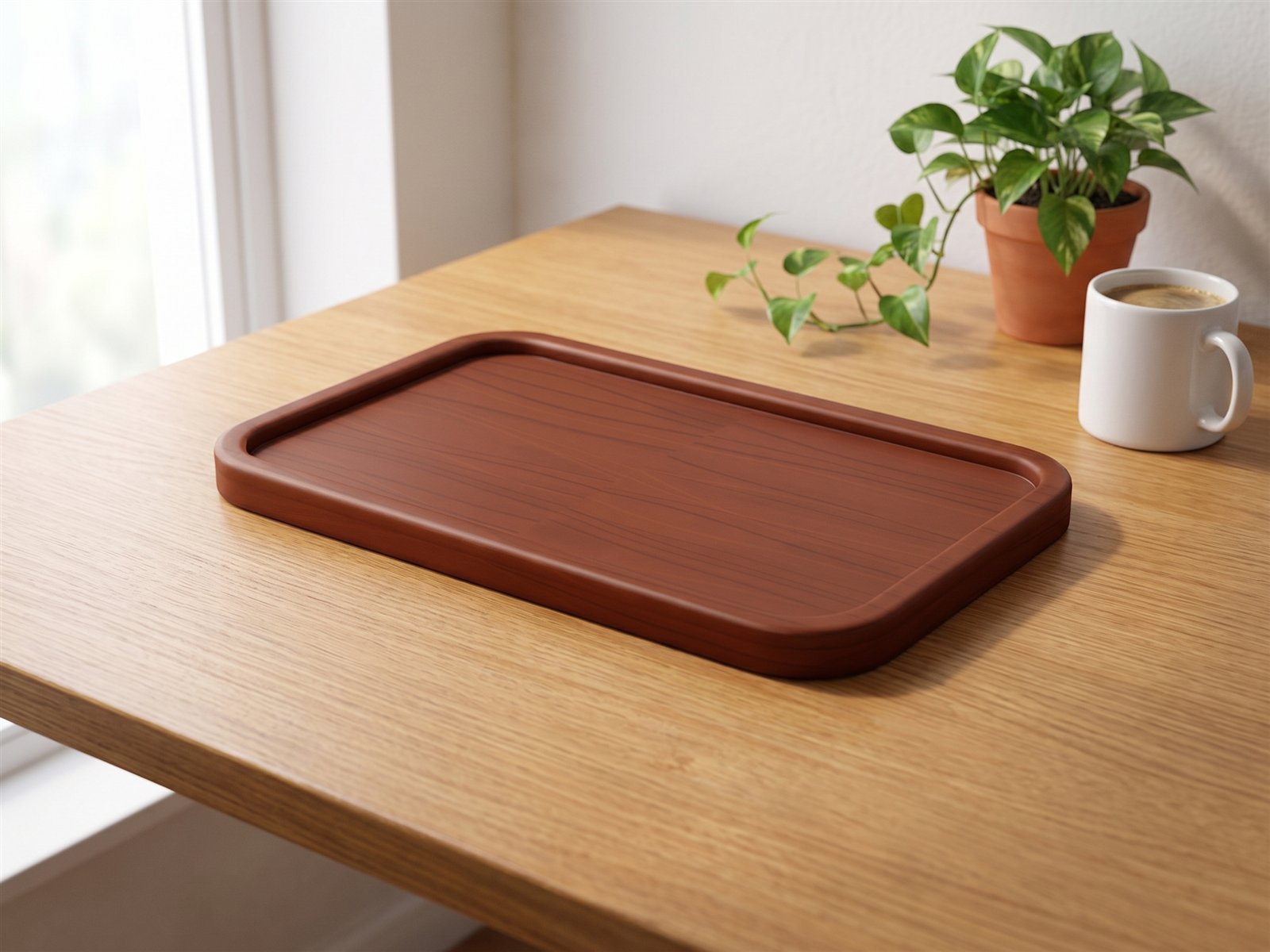 Walnut tray